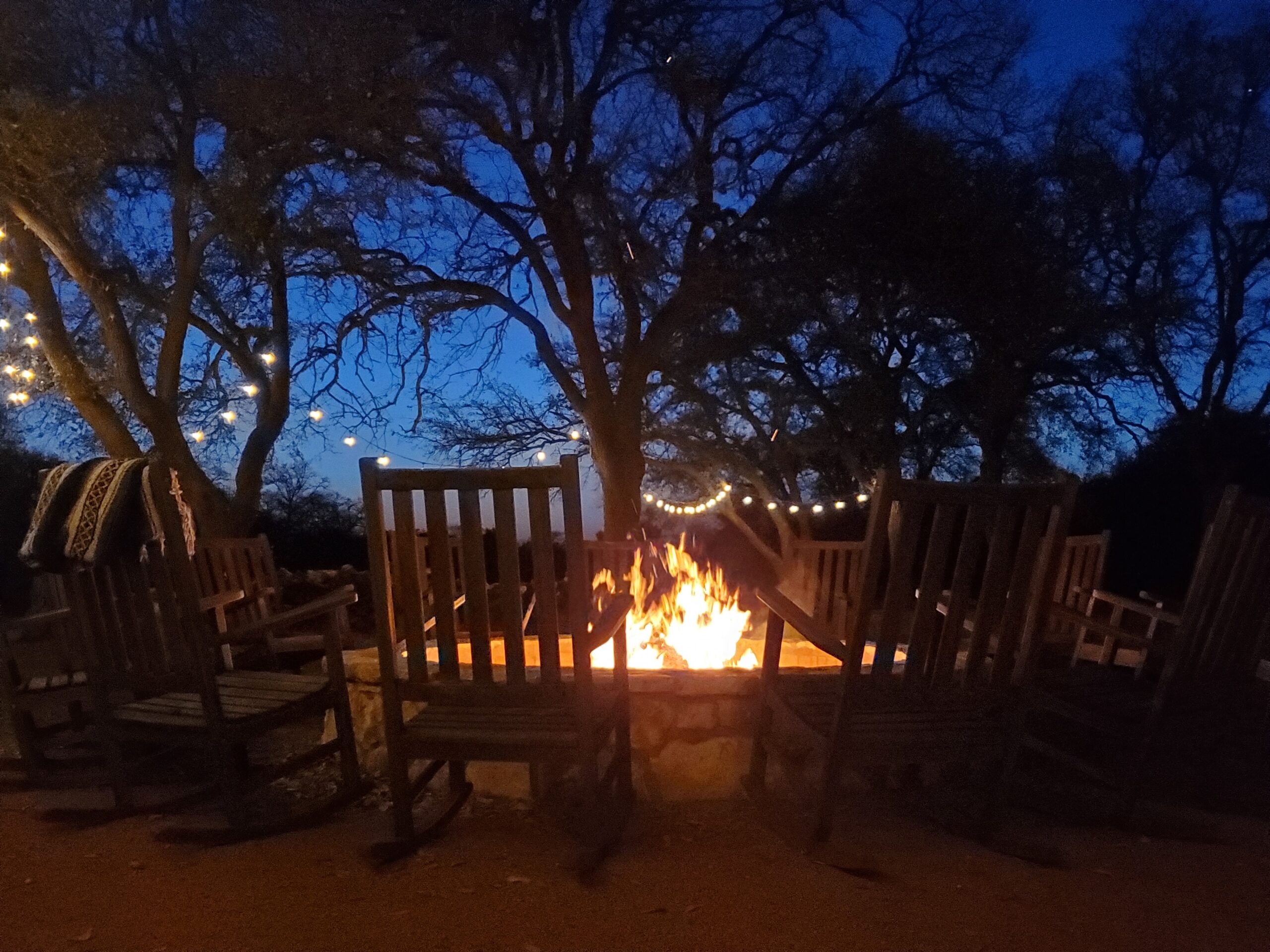 Texas Hill Country retreat setting