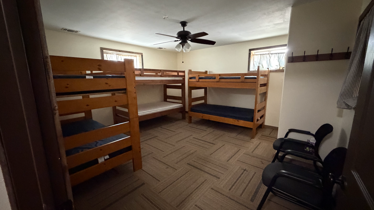 Old Barn Bunkhouse interior