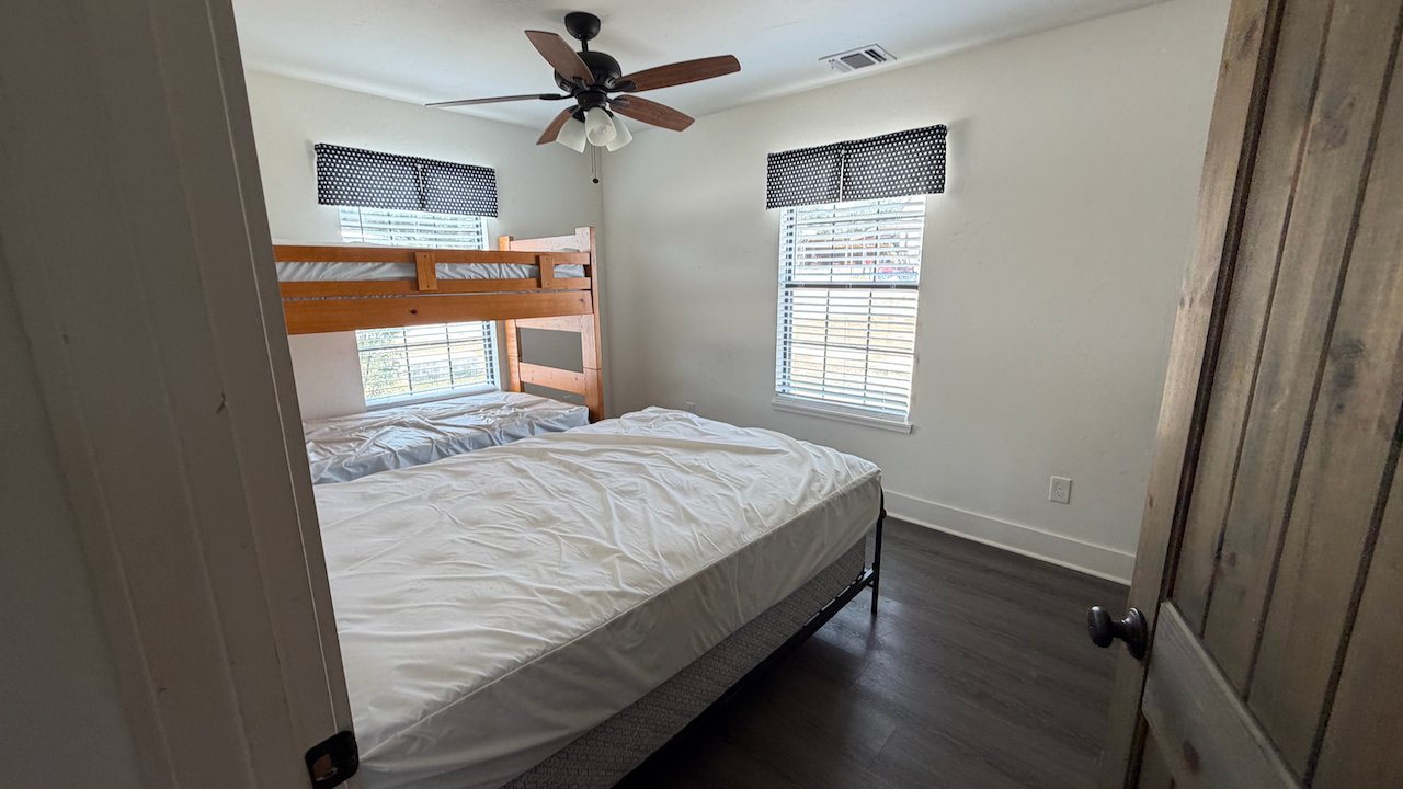 Bedroom two in three-bedroom house