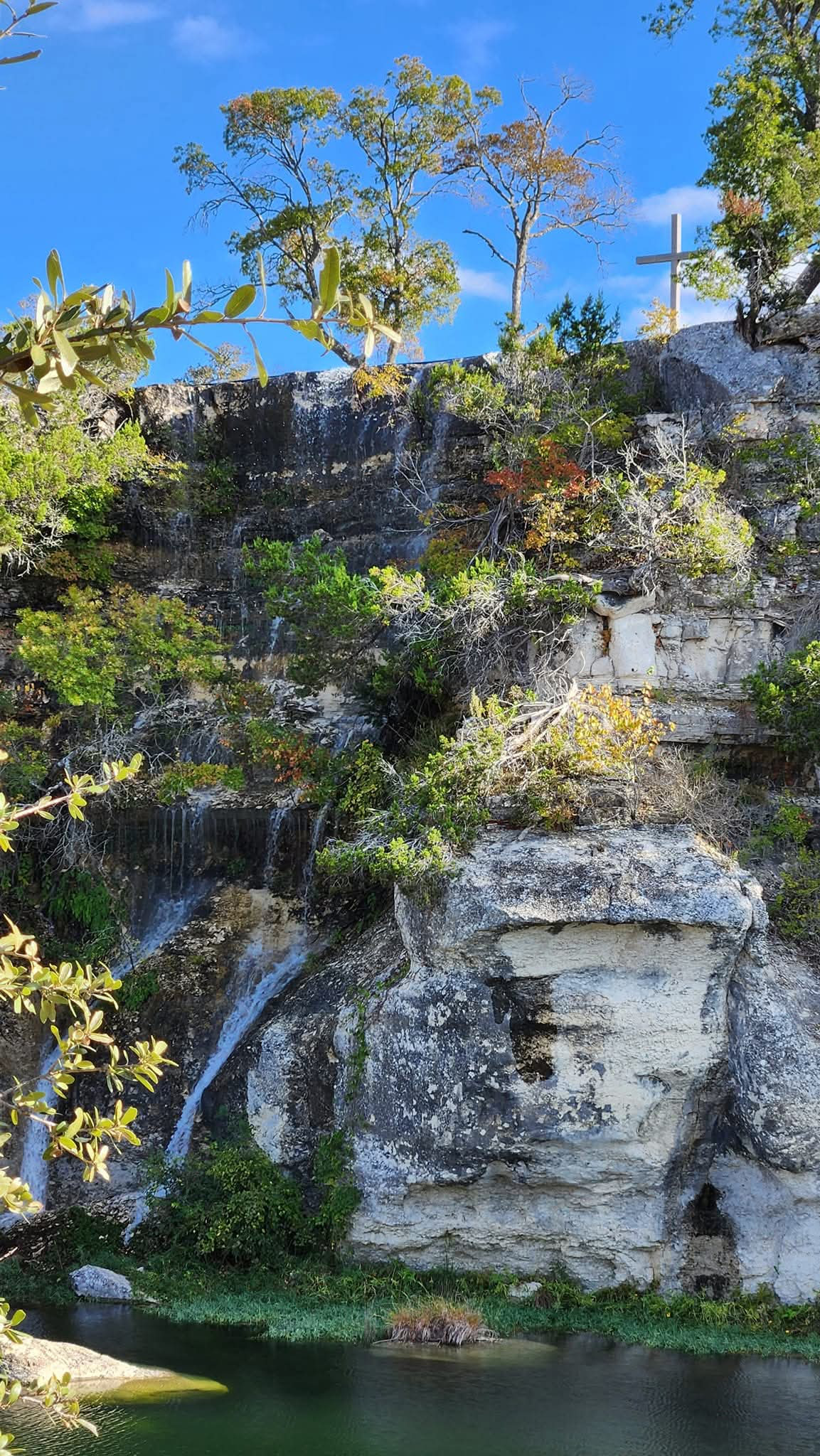 Knott Creek Falls retreat setting